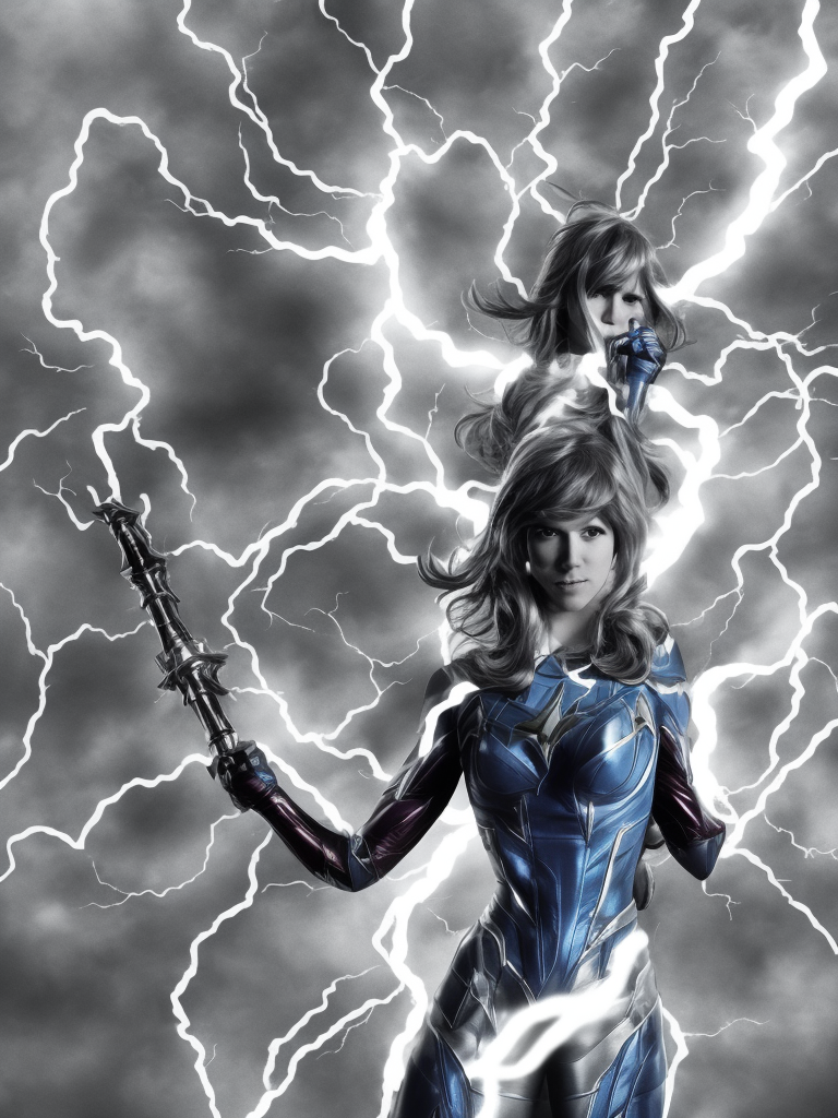 Vidyuta: The Electrifying Indian Supergirl